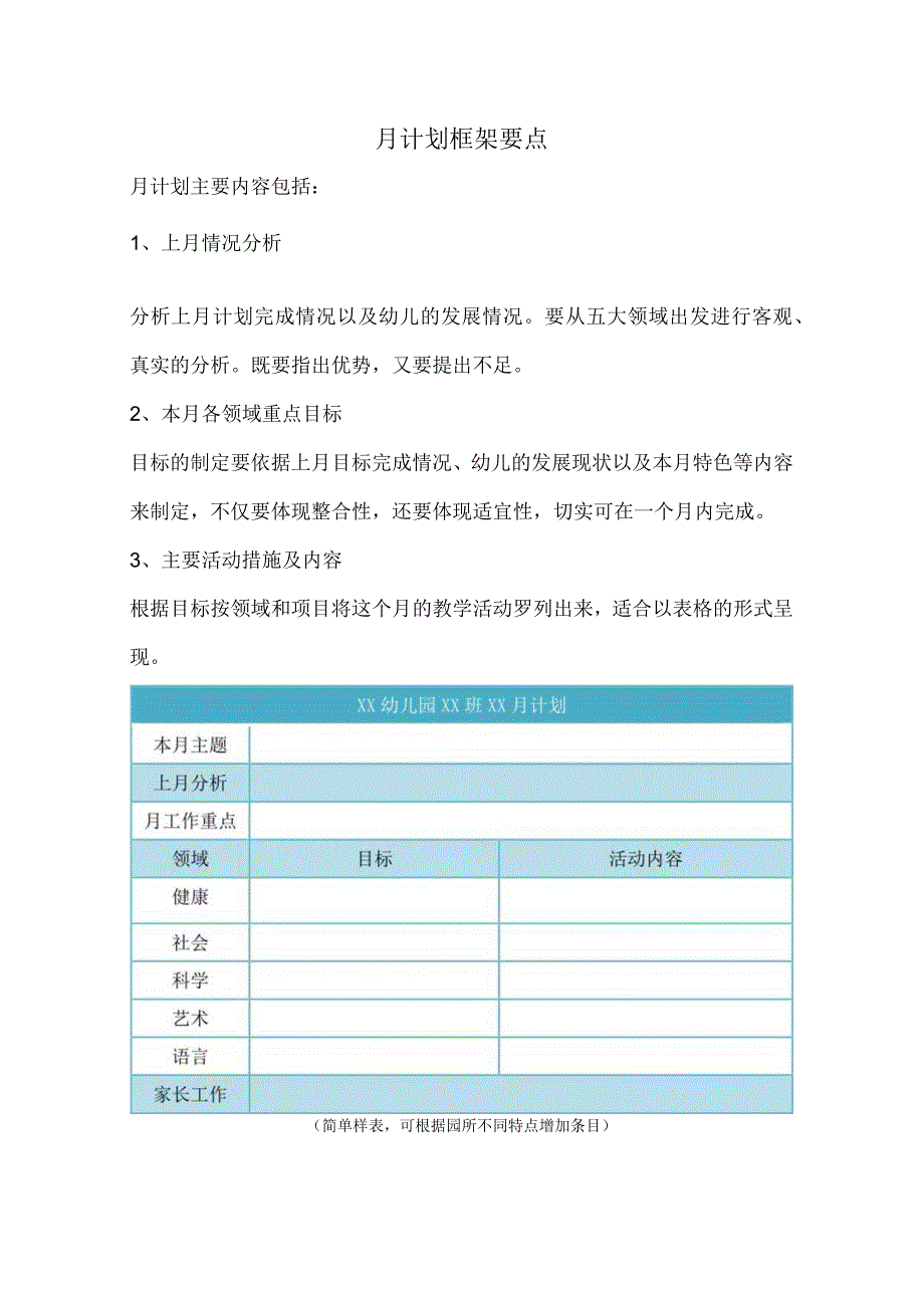 401月计划框架要点.docx_第1页