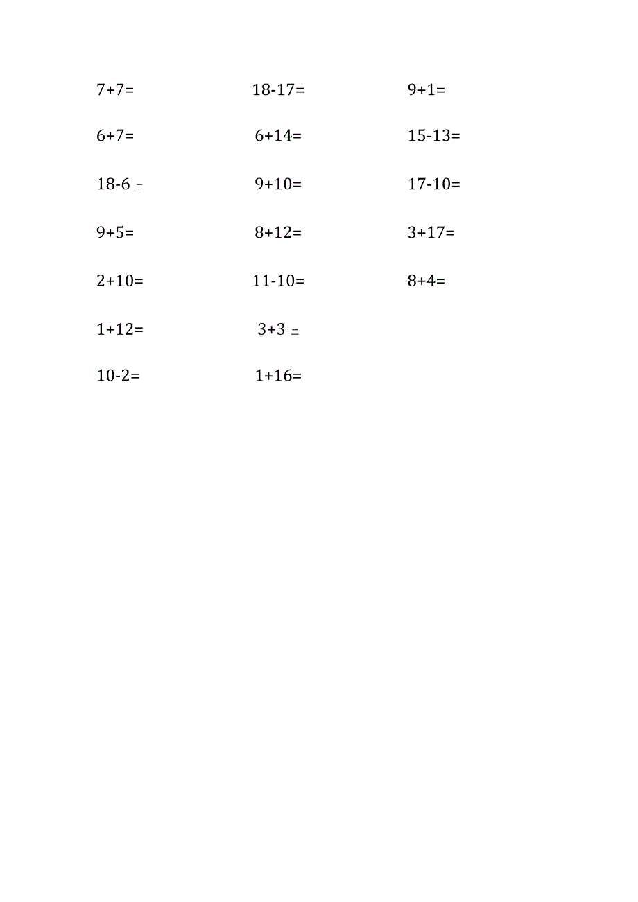 20以内加减法口算练习1.docx_第3页