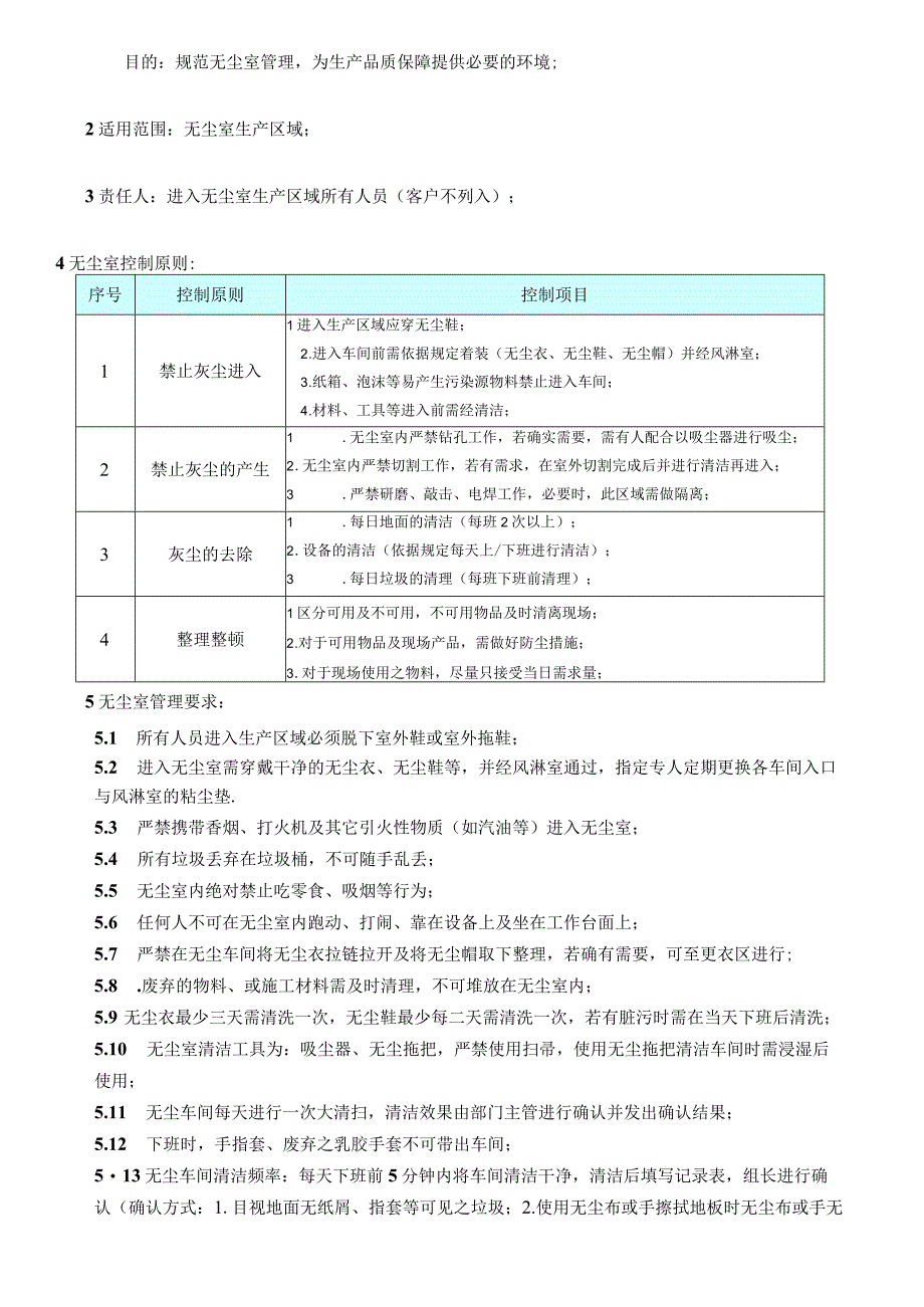 无尘车间环境管理制度.docx_第1页