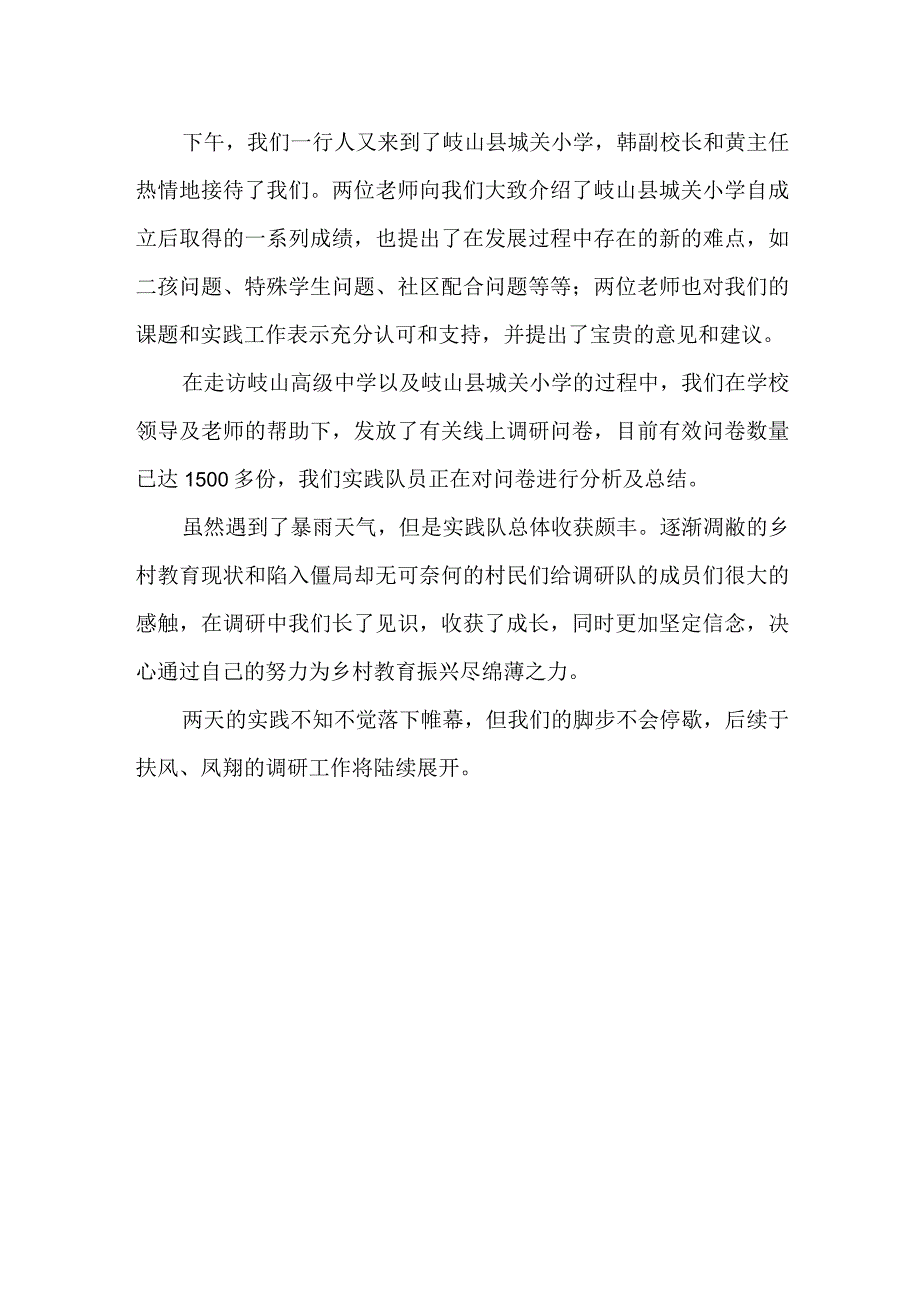 暑期社会实践发展乡村教育助力乡村振兴.docx_第2页