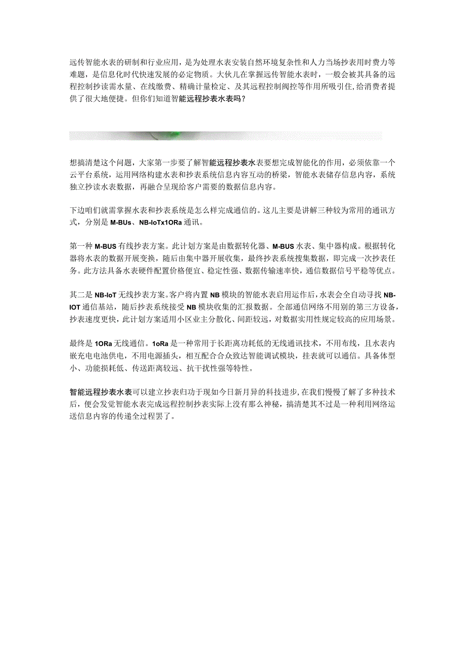 智能远程抄表水表.docx_第1页