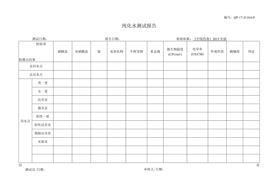 QP17JL16A0纯化水检测报告.docx_第1页