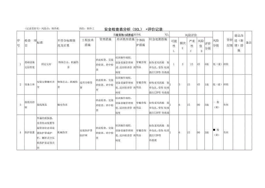 杀鸭厂安全生产资料制冷机.docx_第1页