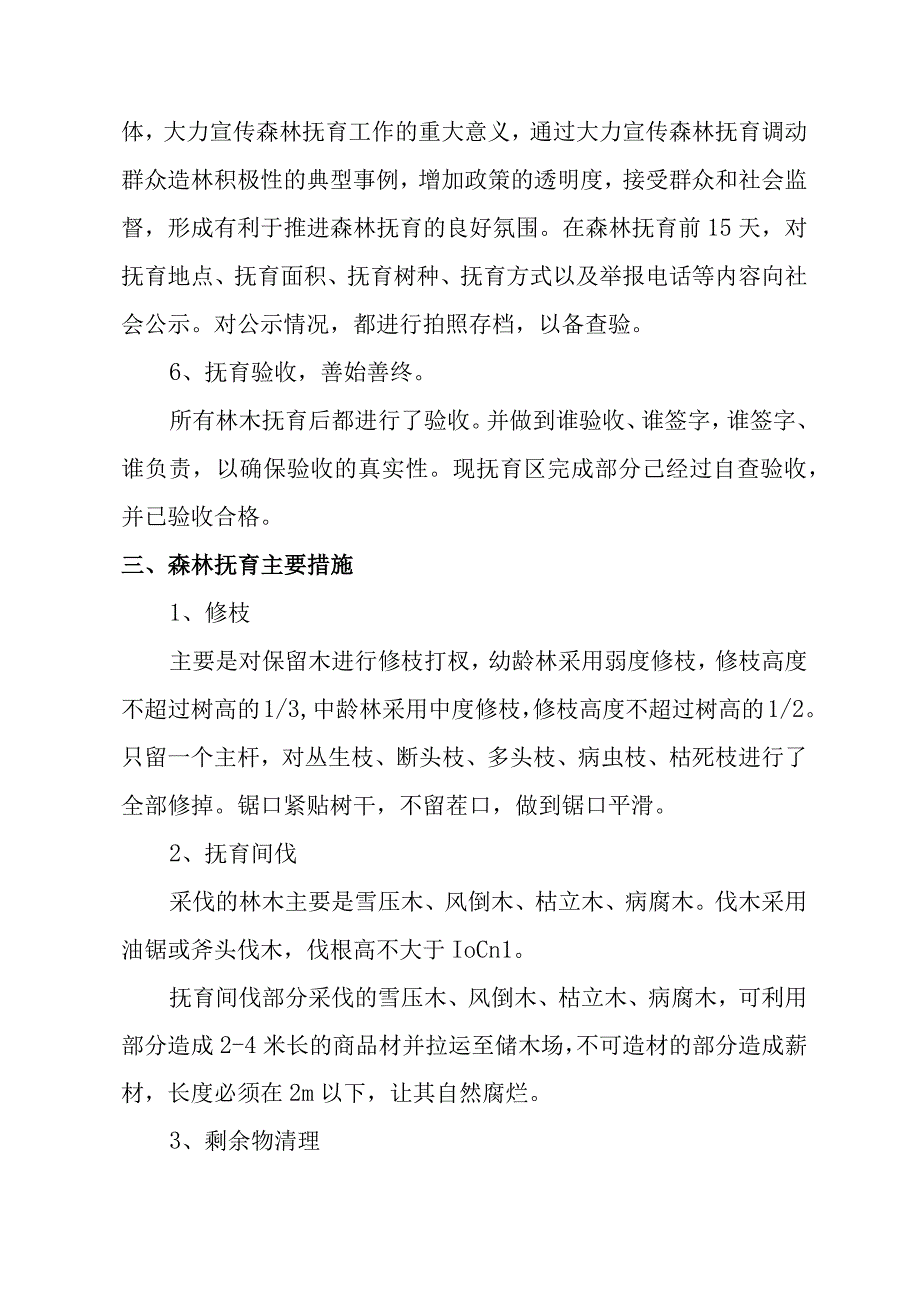 林场年度国家森林抚育补贴试点自查自检报告.docx_第3页