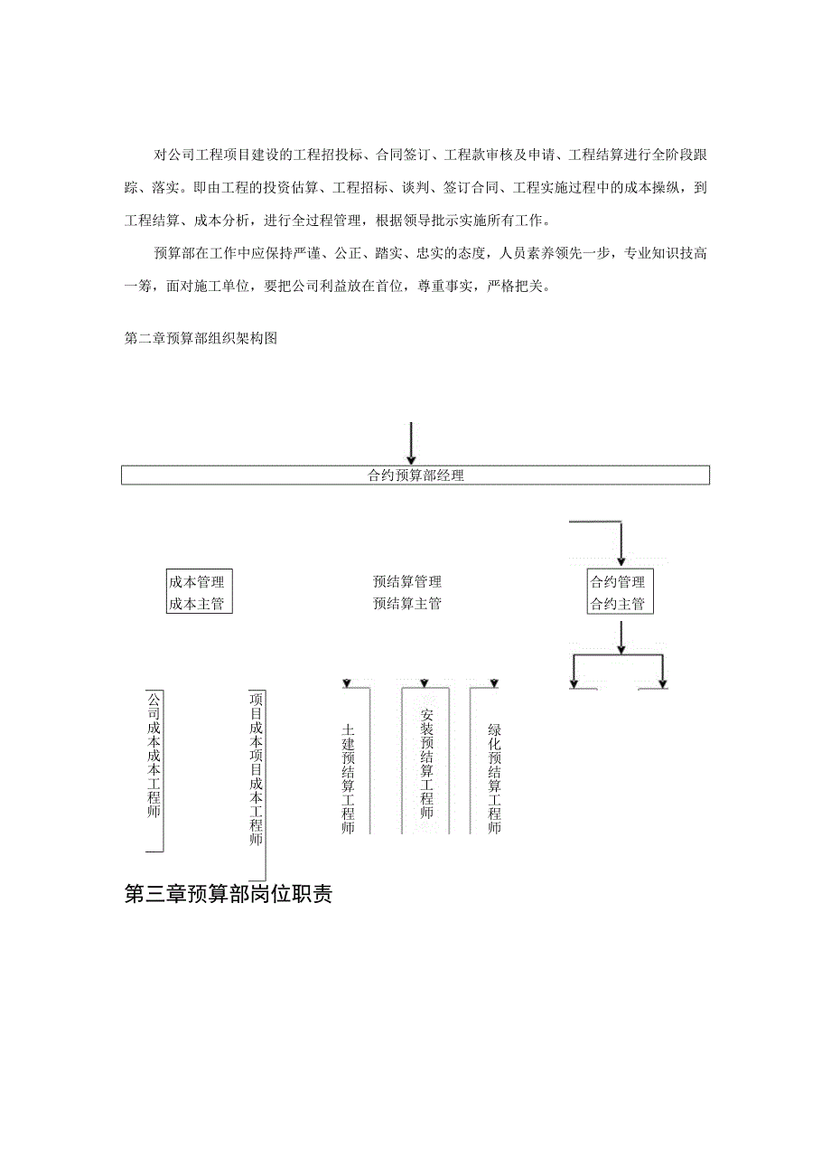 某工程公司预算部管理制度.docx_第3页