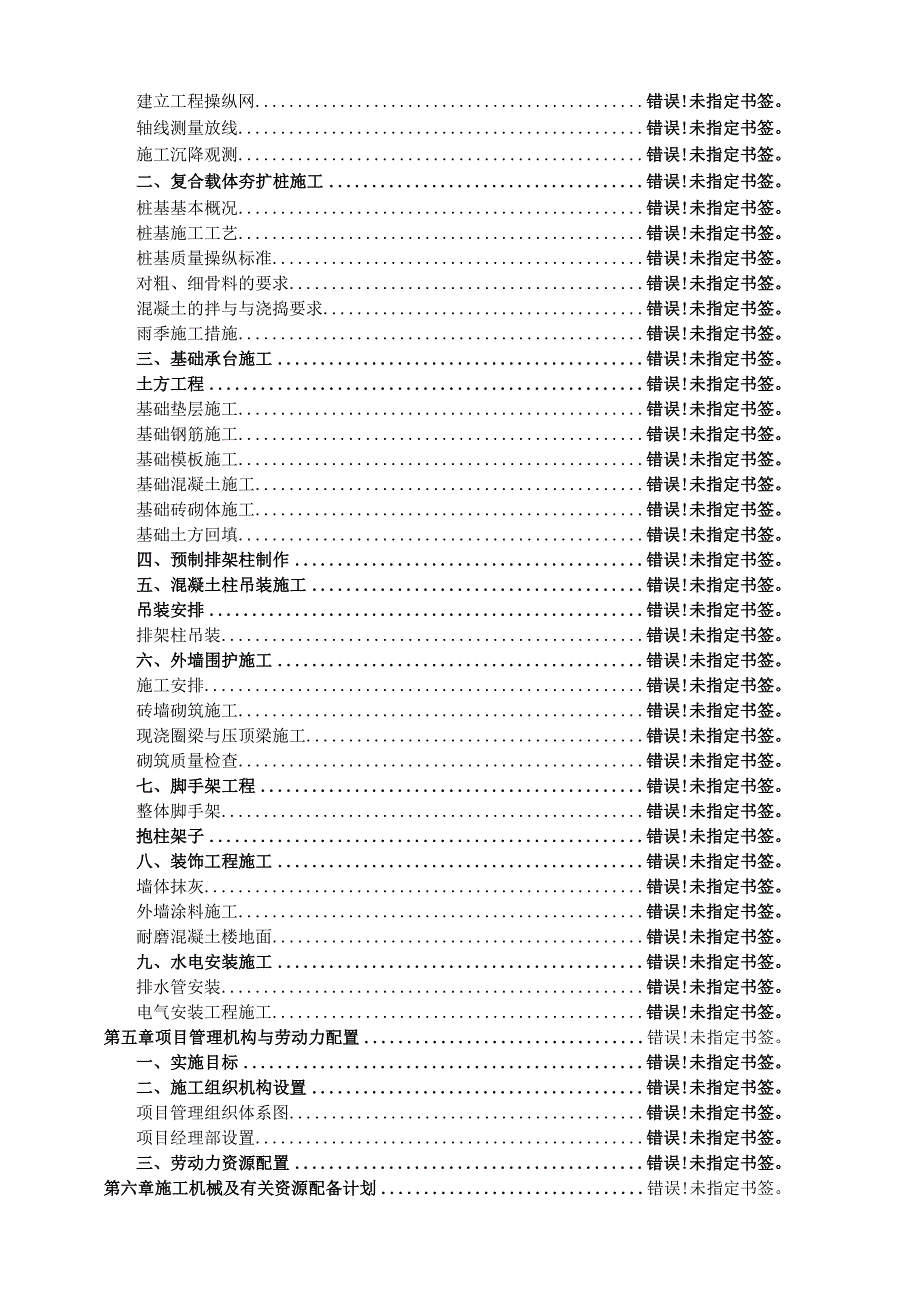 某工程厂房施工组织设计方案（含夯扩桩）.docx_第2页