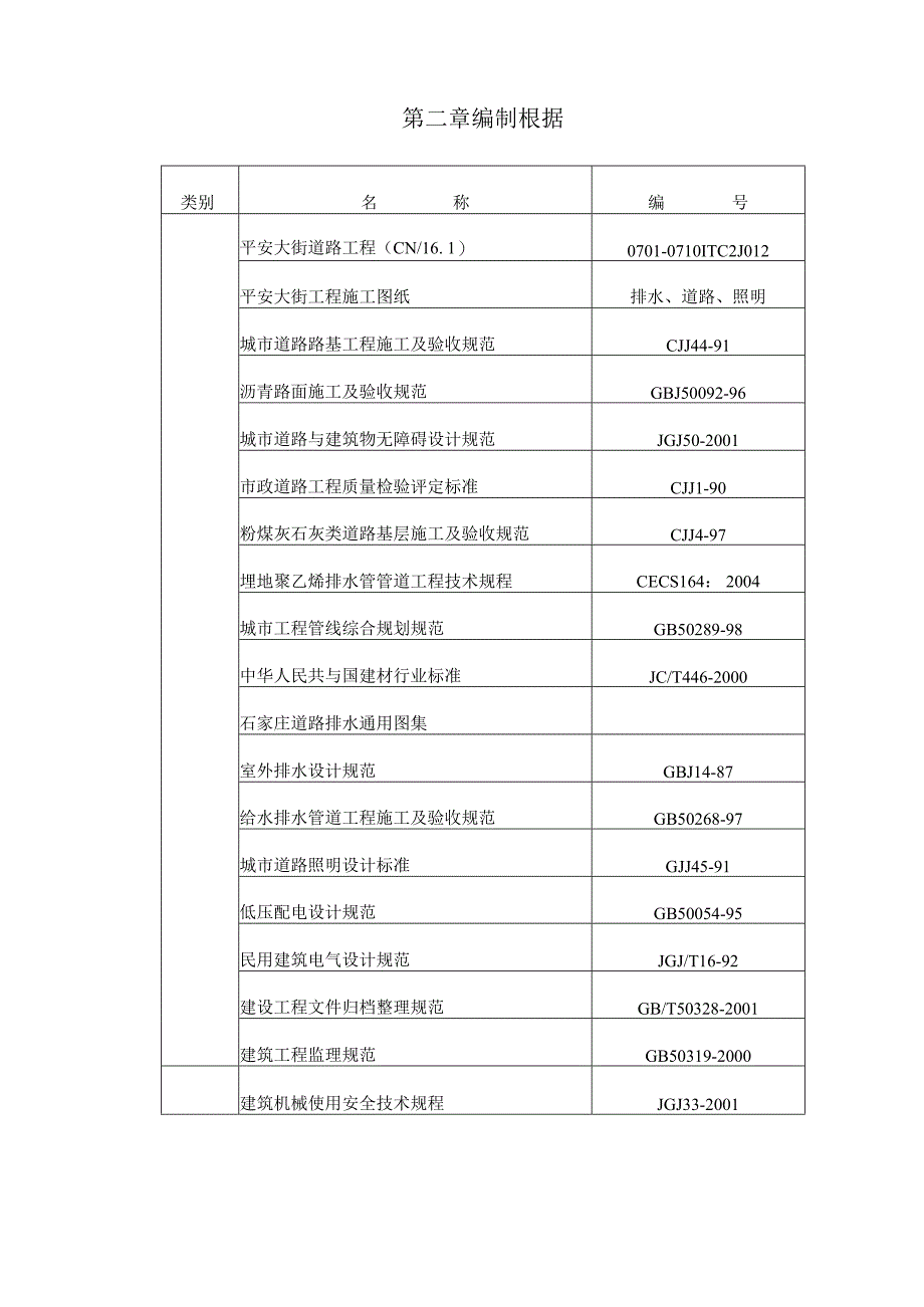 某大街拓宽改造工程施工组织设计.docx_第2页