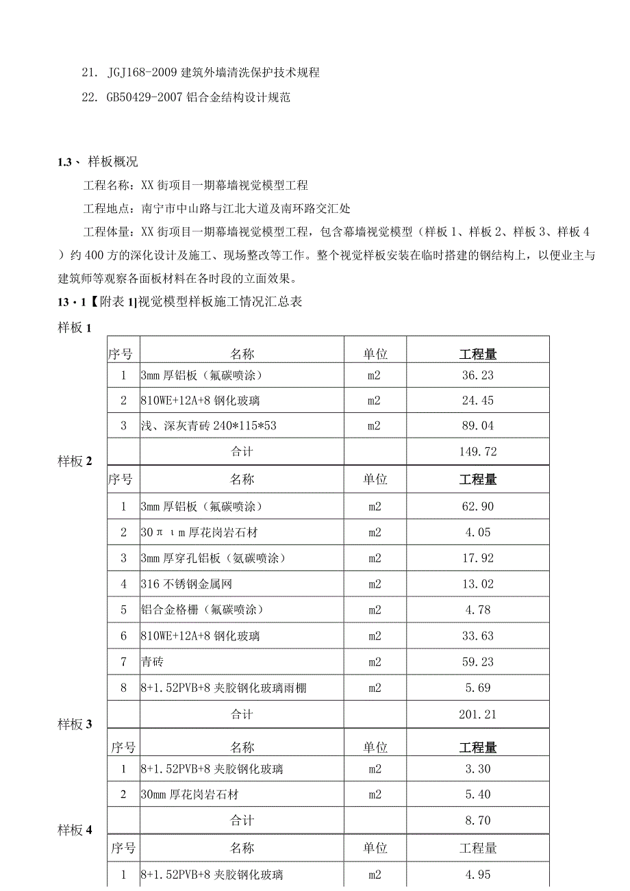 某项目幕墙视觉模型工程幕墙施工方案.docx_第3页