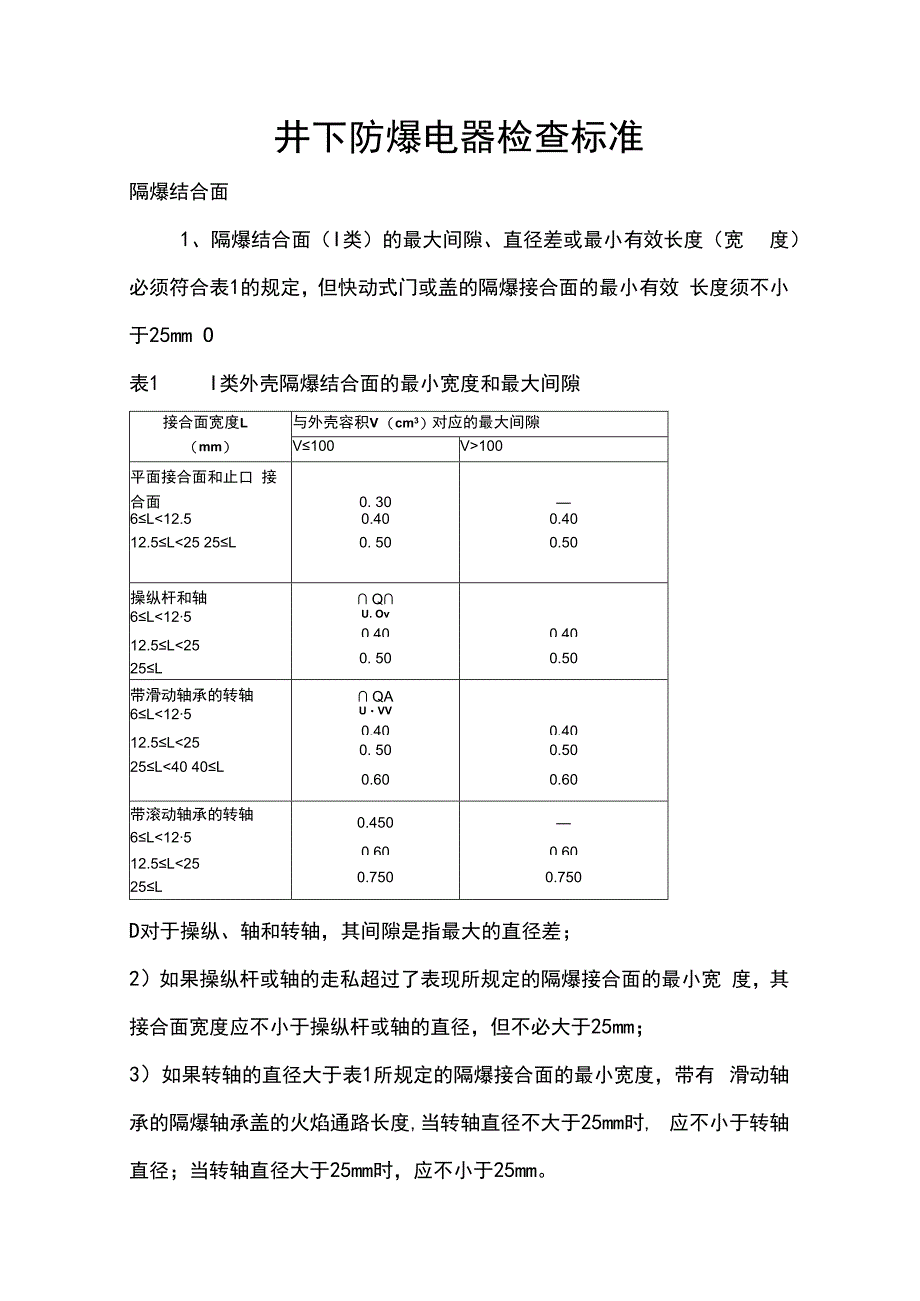 澄合井下防爆电器检查标准2023.docx_第1页