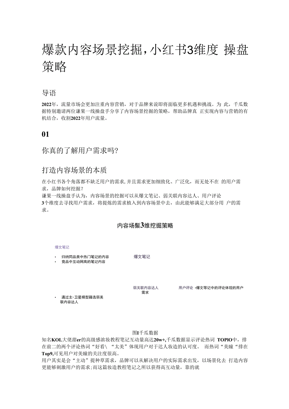 爆款内容场景挖掘小红书3维度操盘策略.docx_第1页