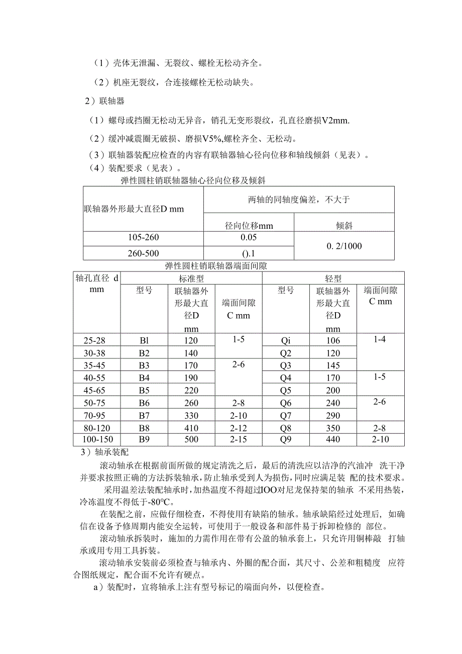 炼钢厂水泵维修技术标准.docx_第2页