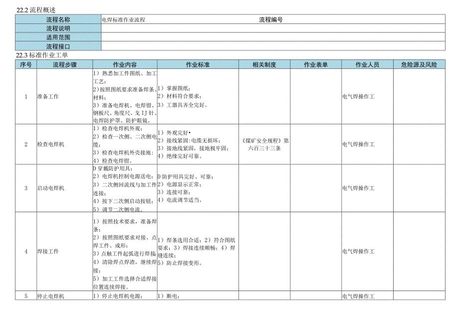 电弧焊标准作业流程.docx_第2页