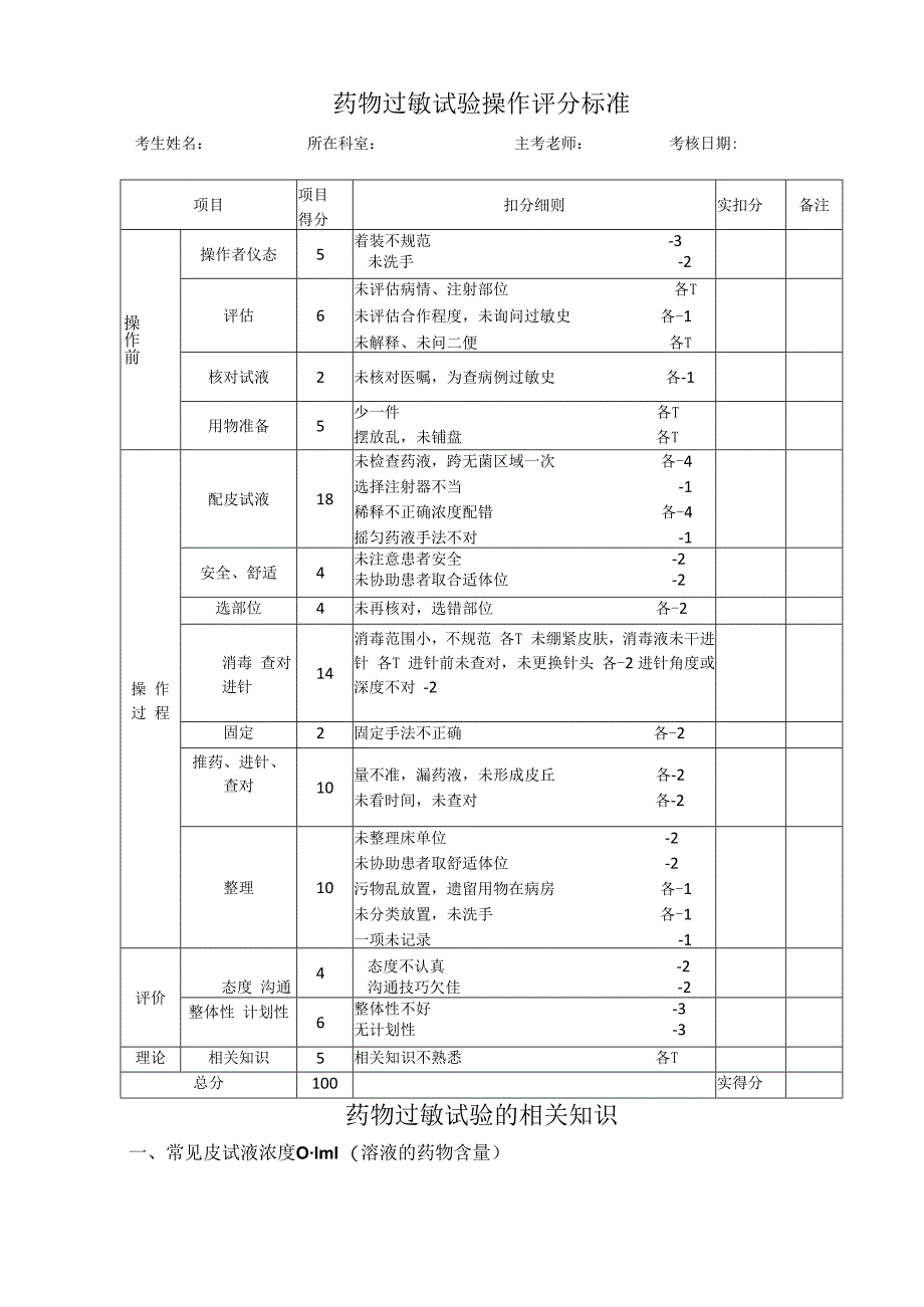 皮内注射操作流程及评分标准.docx_第2页