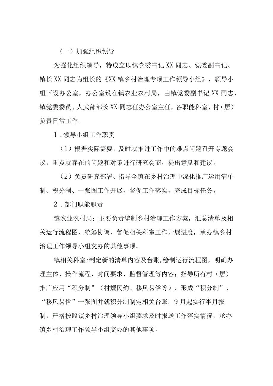 XX镇在乡村治理中深化推广运用清单制积分制一张图工作方案.docx_第2页