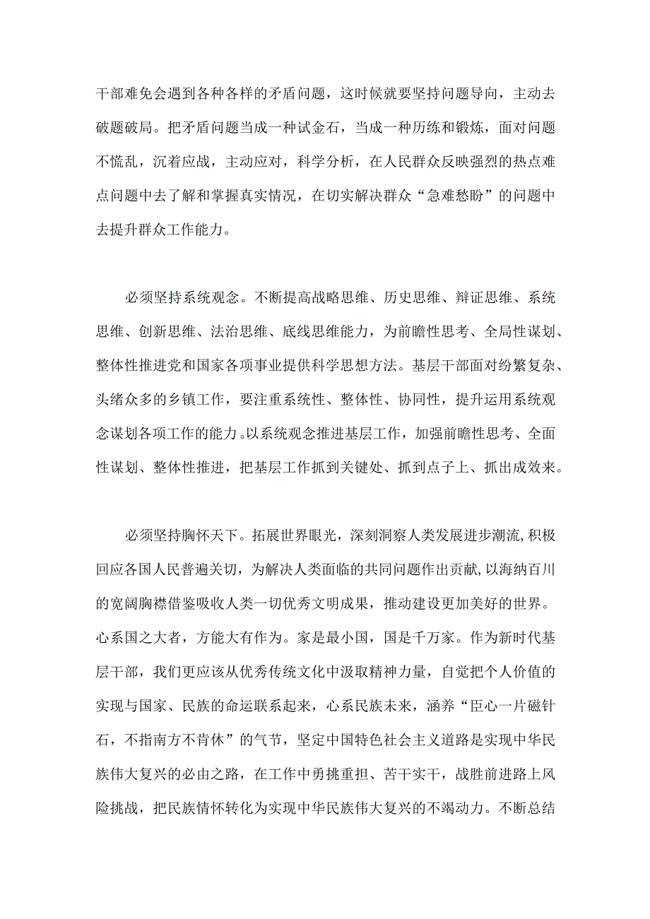 两篇学习六个必须坚持专题研讨心得体会发言材料.docx_第3页