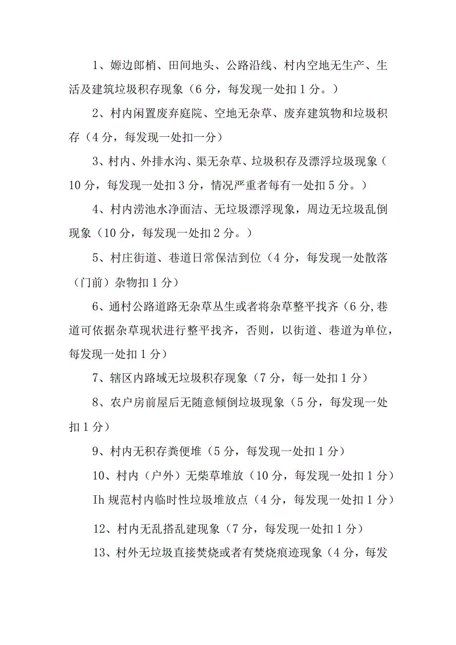 XX便民服务中心关于人居环境整治提升工作考核办法.docx_第2页