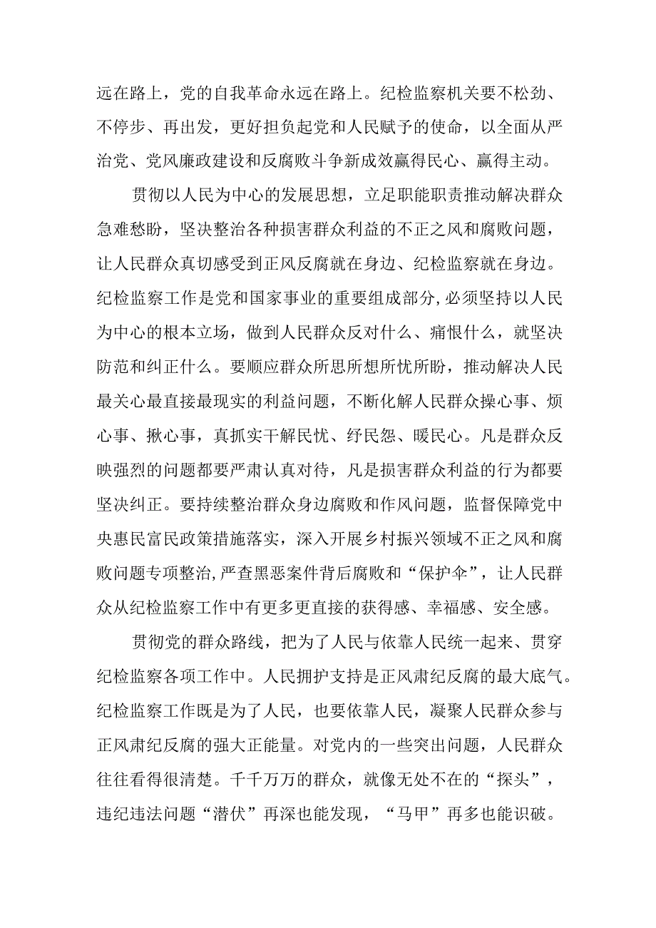 2023纪检监察干部队伍教育整顿学习个人心得体会六篇样本.docx_第2页