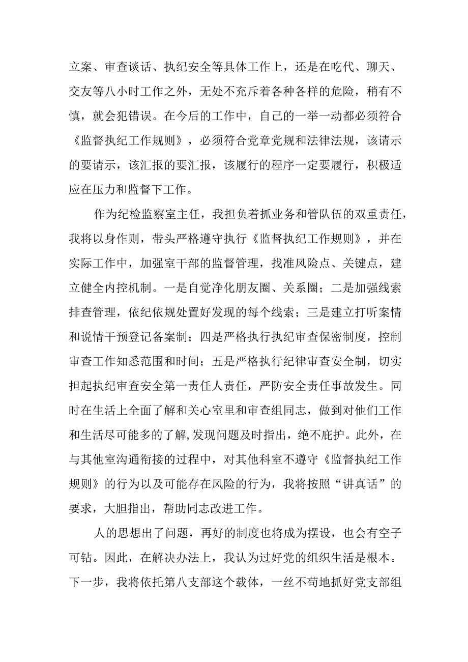 2023年纪检监察干部队伍教育整顿教育心得体会1最新版十一篇.docx_第2页