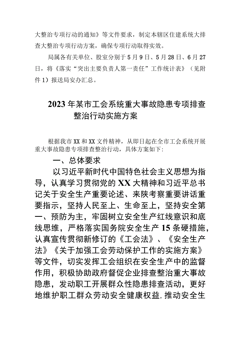 住建局关于贯彻落实全国重大事故隐患专项排查整治行动总体方案精选九篇汇编.docx_第3页