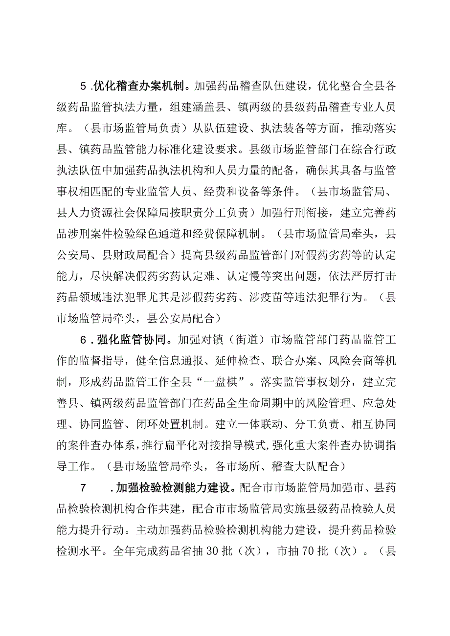 XX县2023年药品安全工作要点.docx_第2页