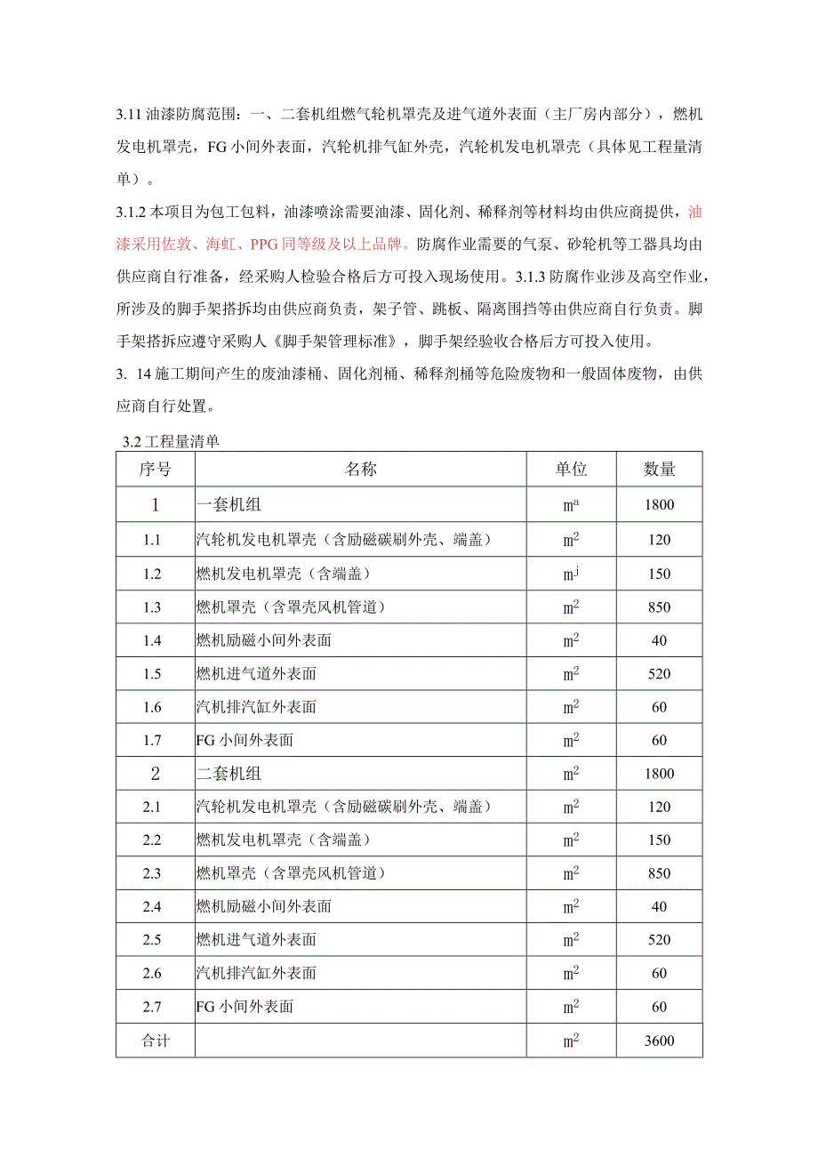 华能东莞燃机热电有限责任公司2023年二套机组主机设备外壳喷涂技术规范.docx_第2页