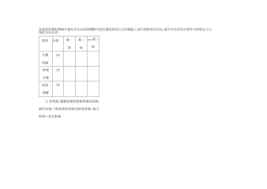 古代建筑装饰之彩画 精品教案公开课教案教学设计课件资料.docx_第3页