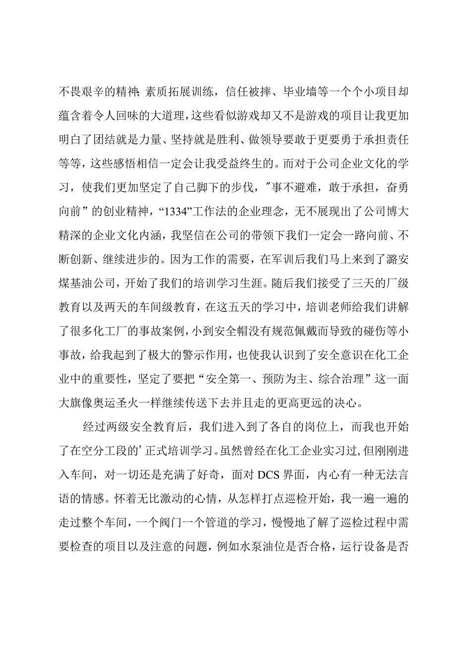 化工厂试用期工作总结7篇.docx_第2页