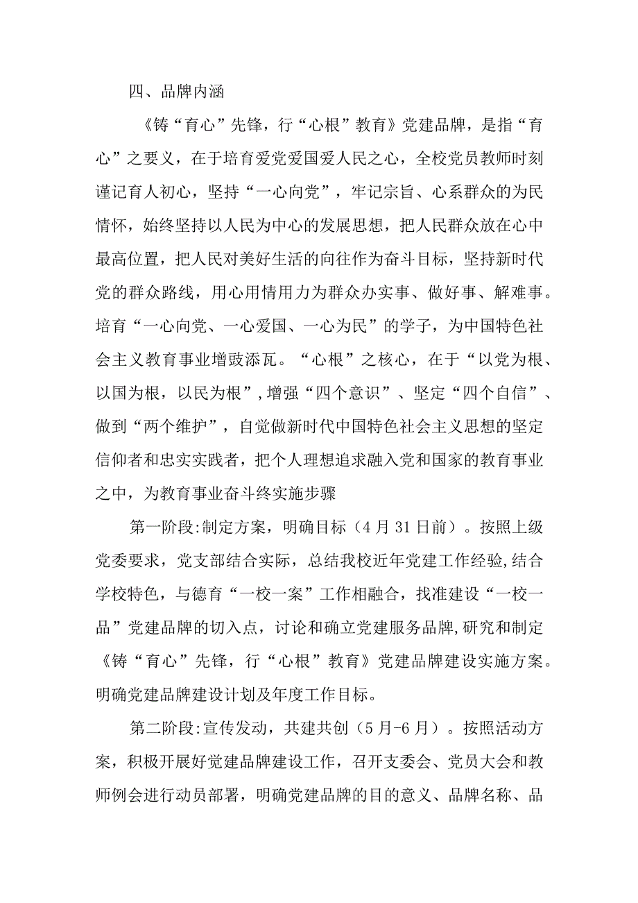 小学一校一品党建品牌建设实施方案.docx_第2页