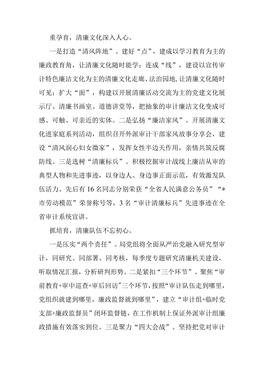 市审计局在全市党建工作会议上作交流发言.docx_第2页