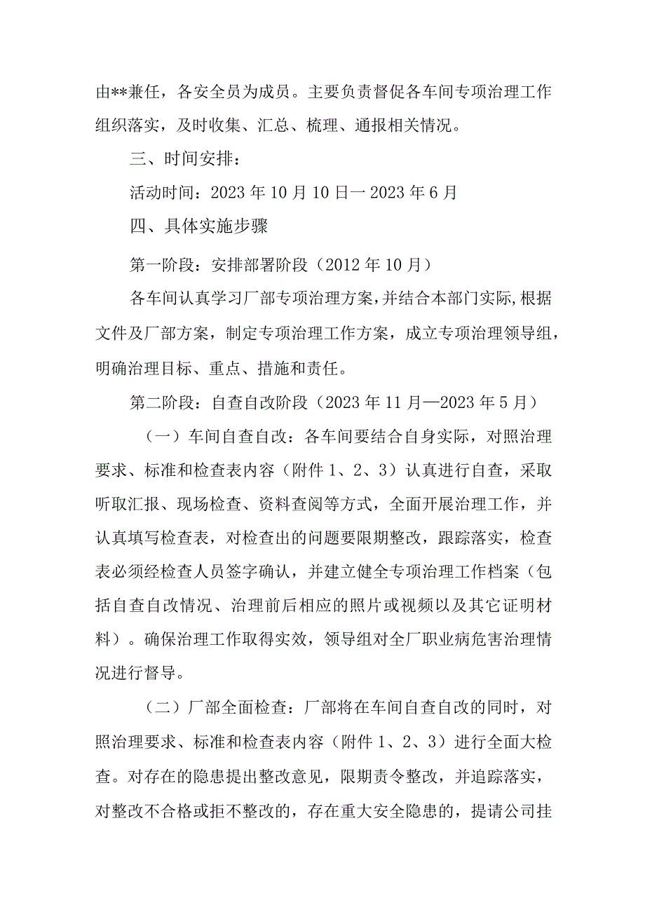 某工厂职业病危害专项治理工作方案.docx_第2页