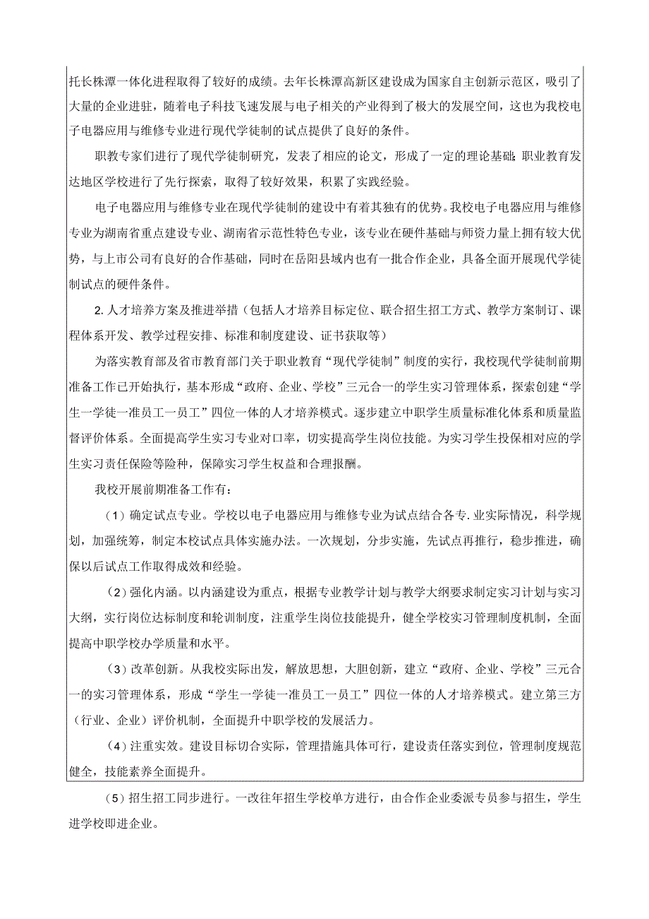 现代学徒制项目申报材料.docx_第2页