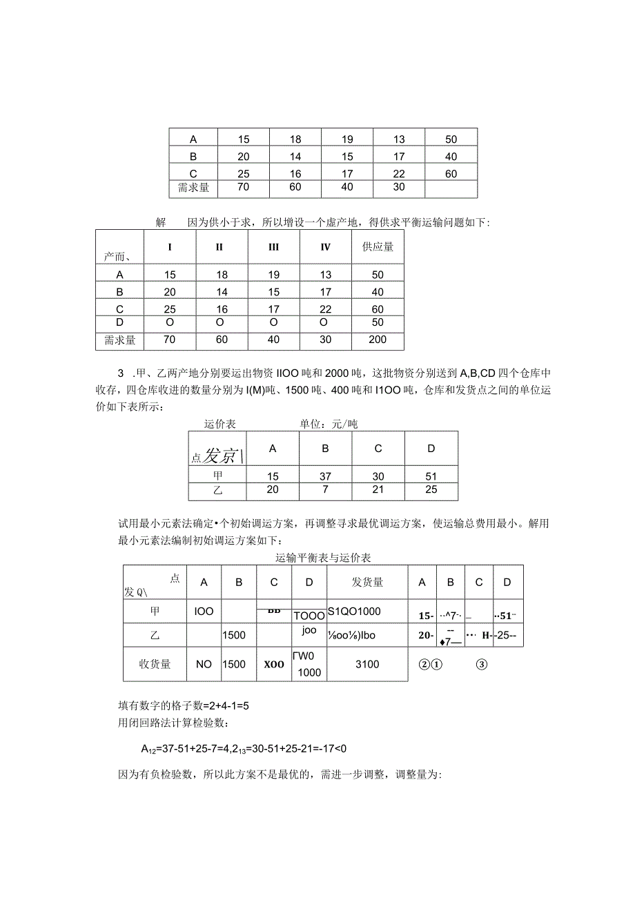 《物流管理定量分析》作业试题.docx_第2页