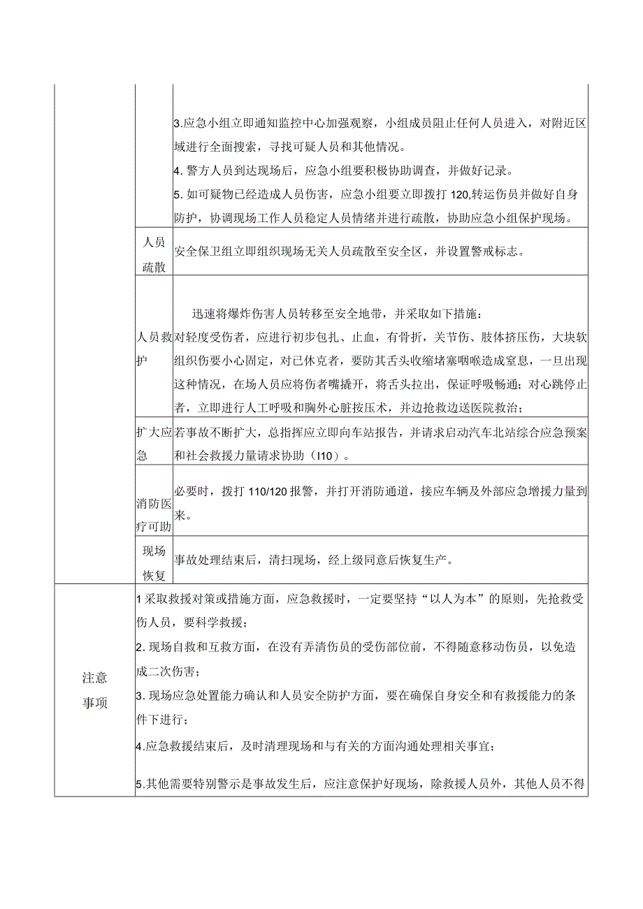 交通运输集团有限公司汽车站发现可疑物品现场处置方案.docx_第2页