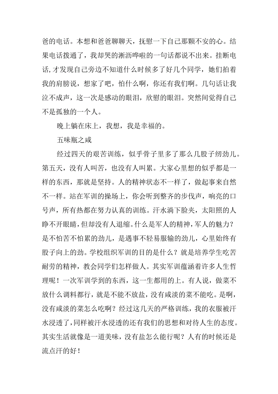 2023雨中军训心得体会.docx_第3页