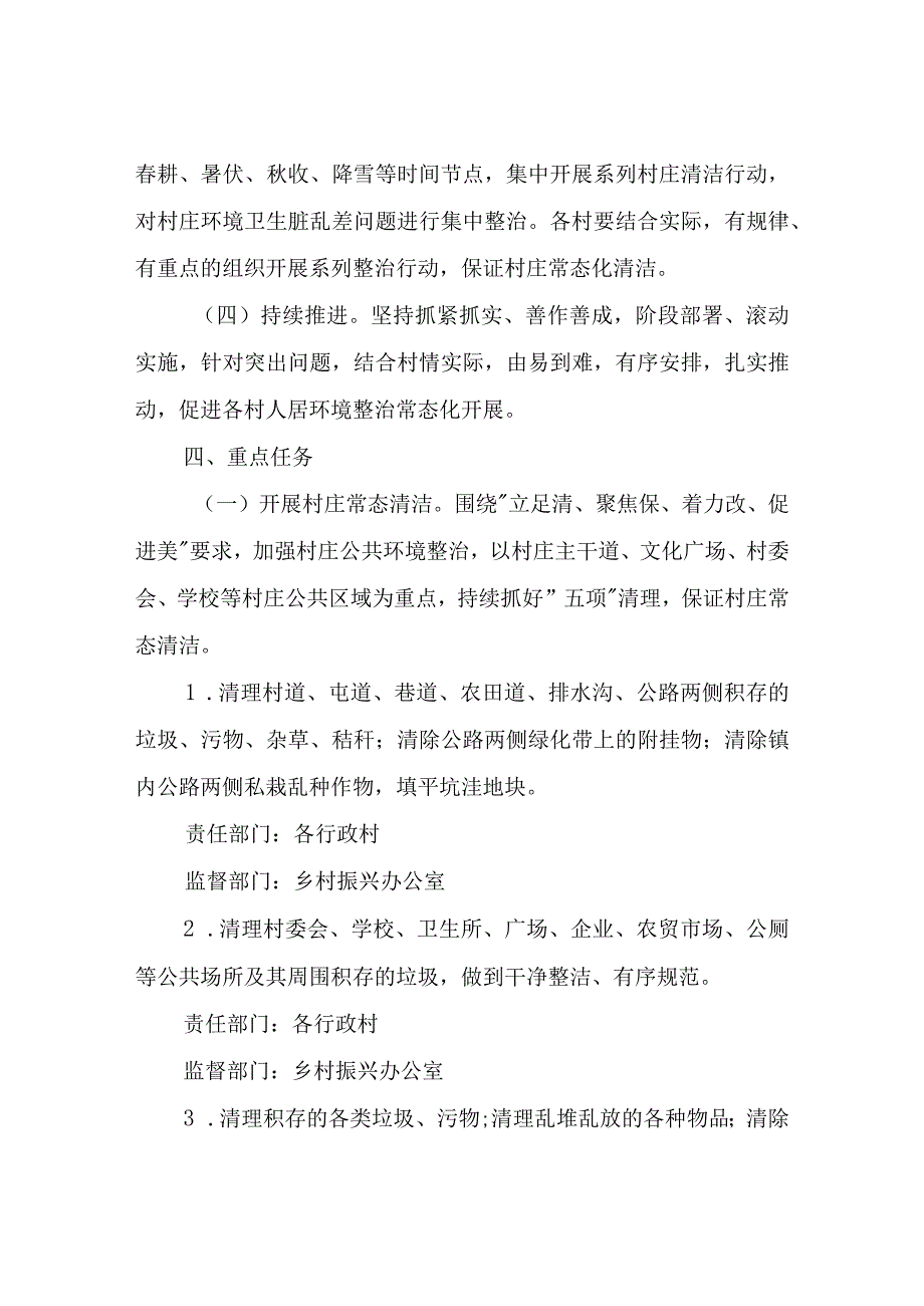 XX镇2023年各村人居环境 整治提升工作方案.docx_第3页