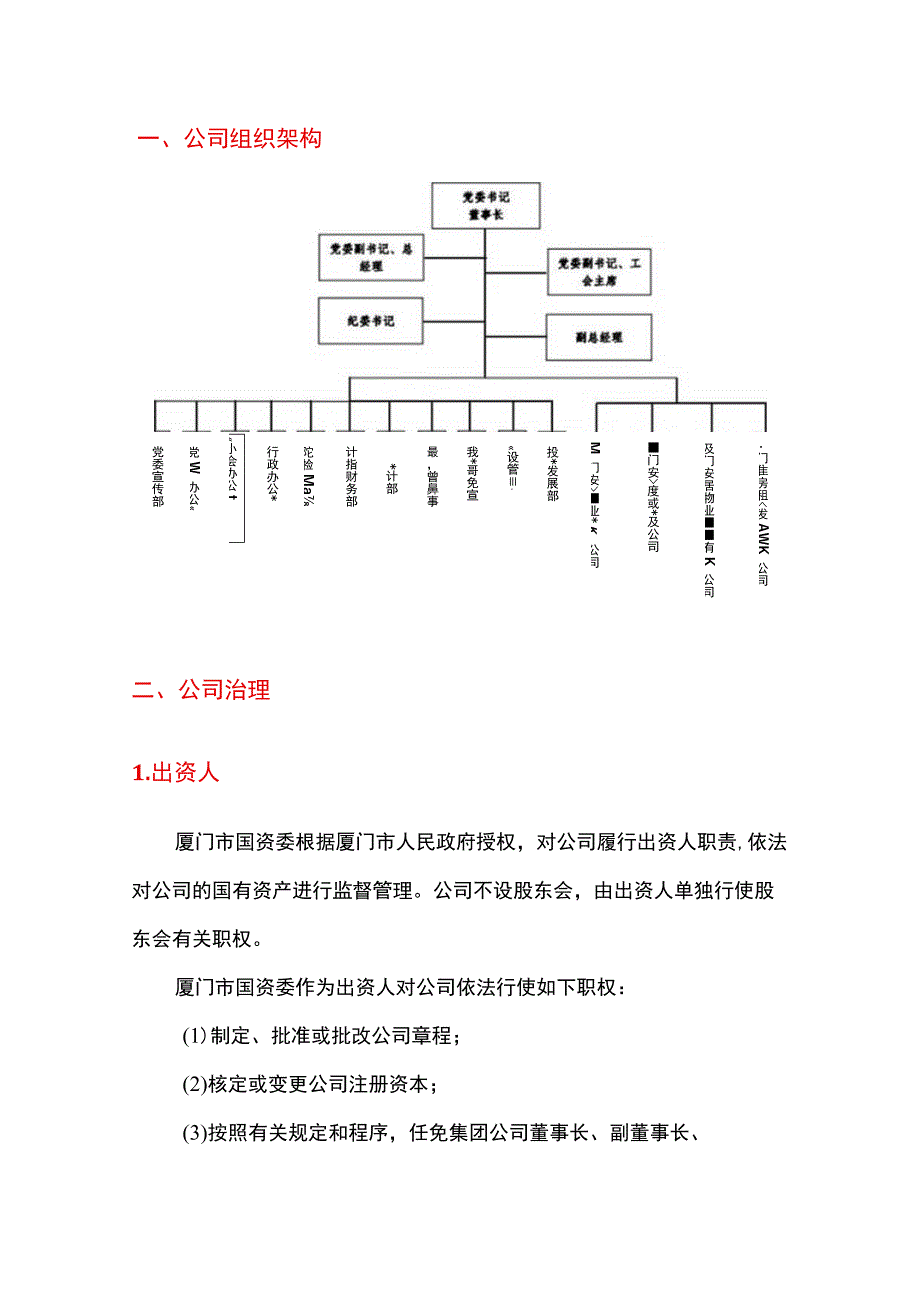 2023年厦门安居集团公司组织架构和部门职能.docx_第2页