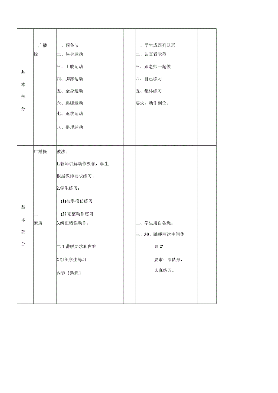 初中八年级全套体育教案共36课 2.docx_第2页