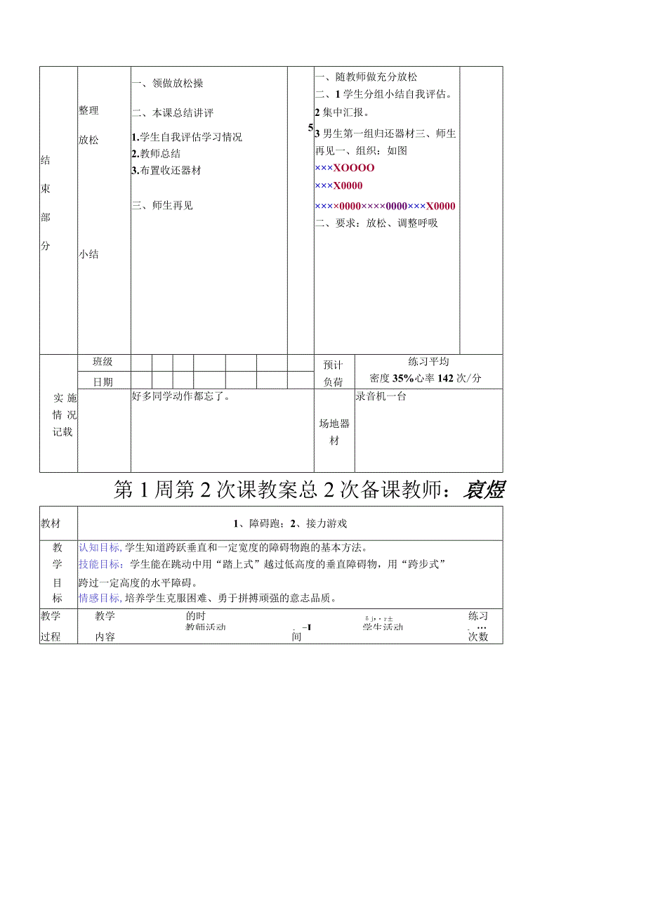 初中八年级全套体育教案共36课 2.docx_第3页