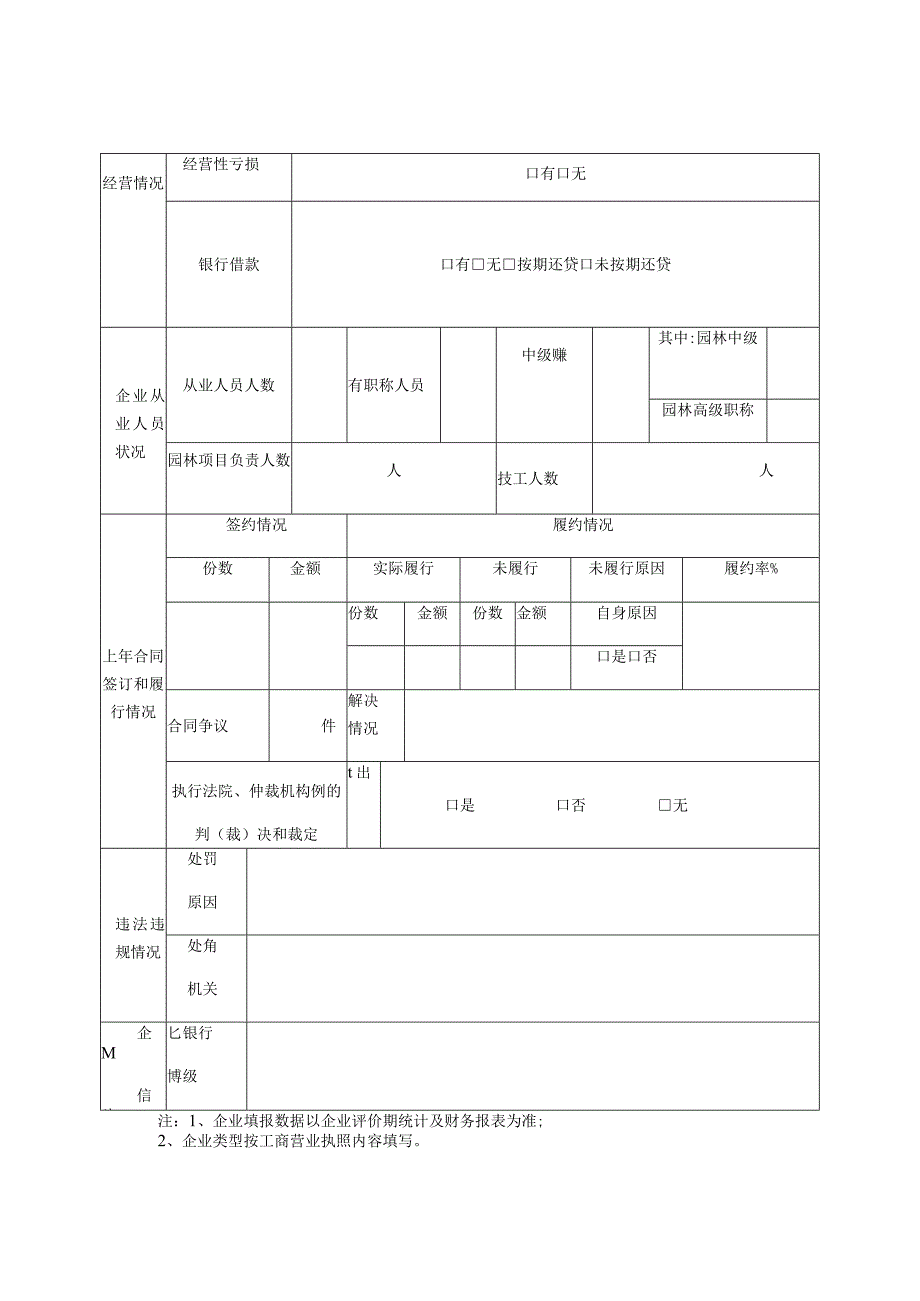 岳阳市园林绿化施工企业信用评定申请表.docx_第3页