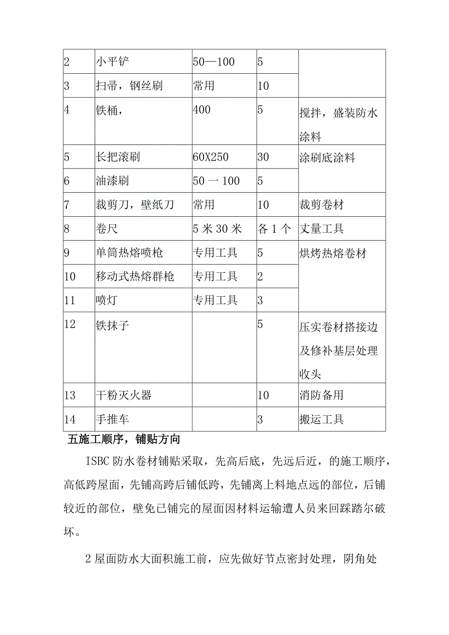 办公楼外墙涂料装饰工程屋面防水施工方案.docx_第3页