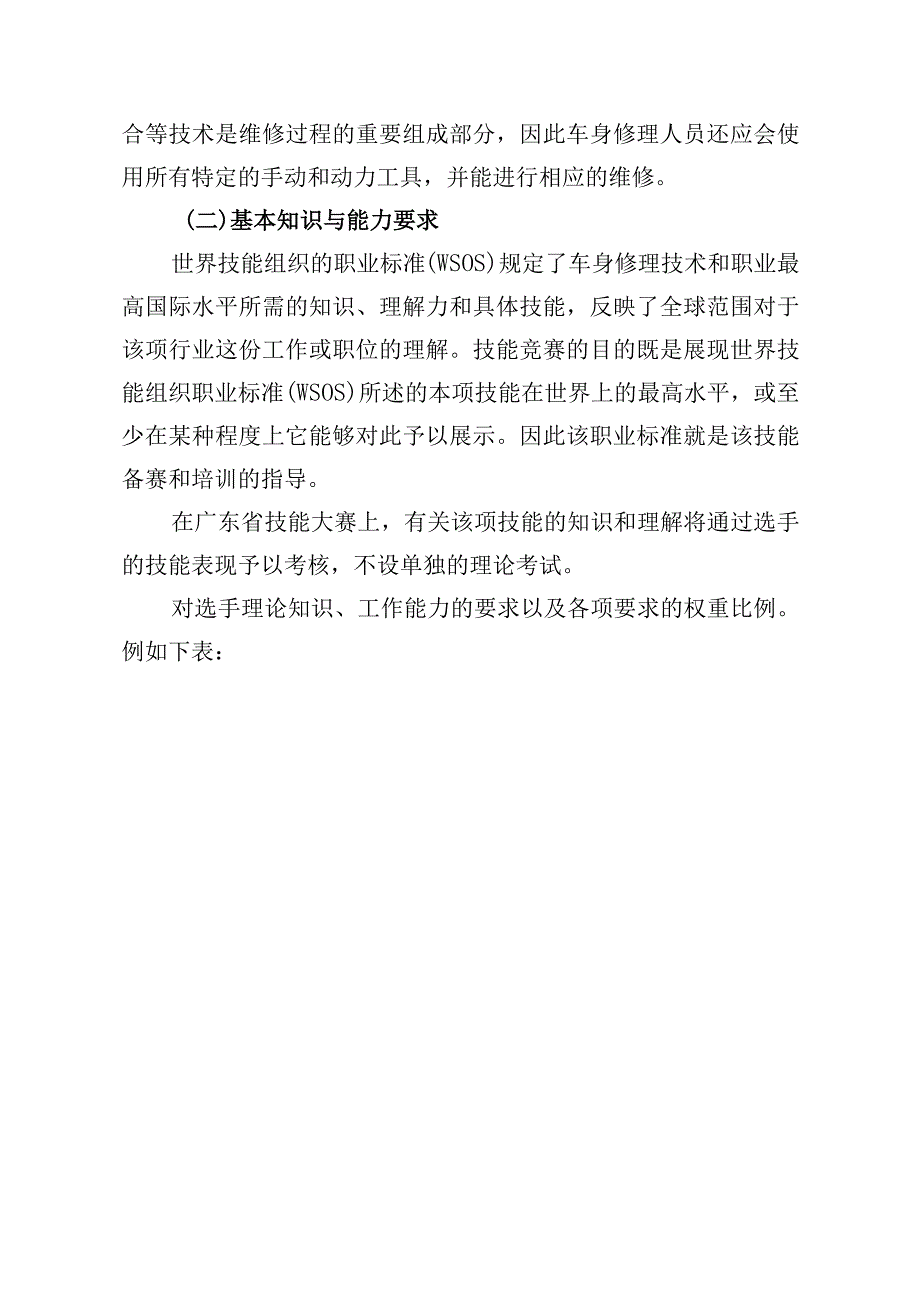 第二届全国技能大赛交通运输行业选拔赛车身修理项目技术工作文件.docx_第3页