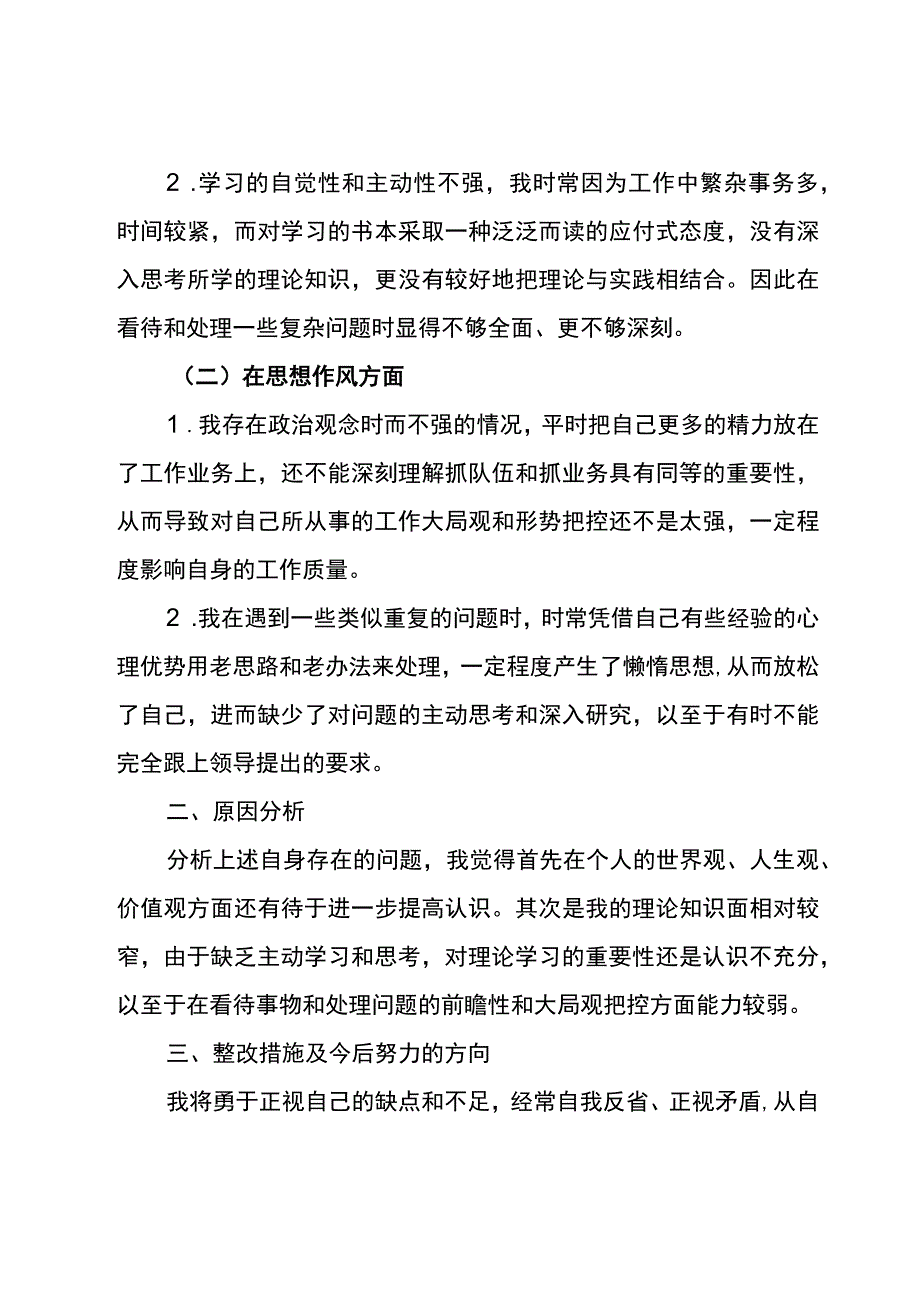 纪检巡察干部教育整顿学习党性分析报告4.docx_第2页