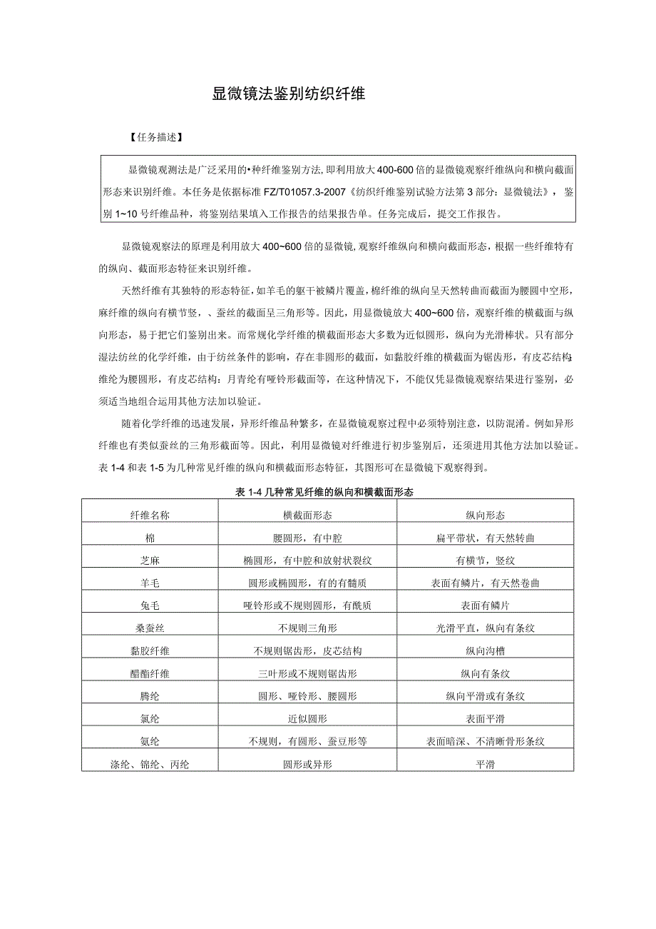 显微镜法鉴别纺织纤维.docx_第1页