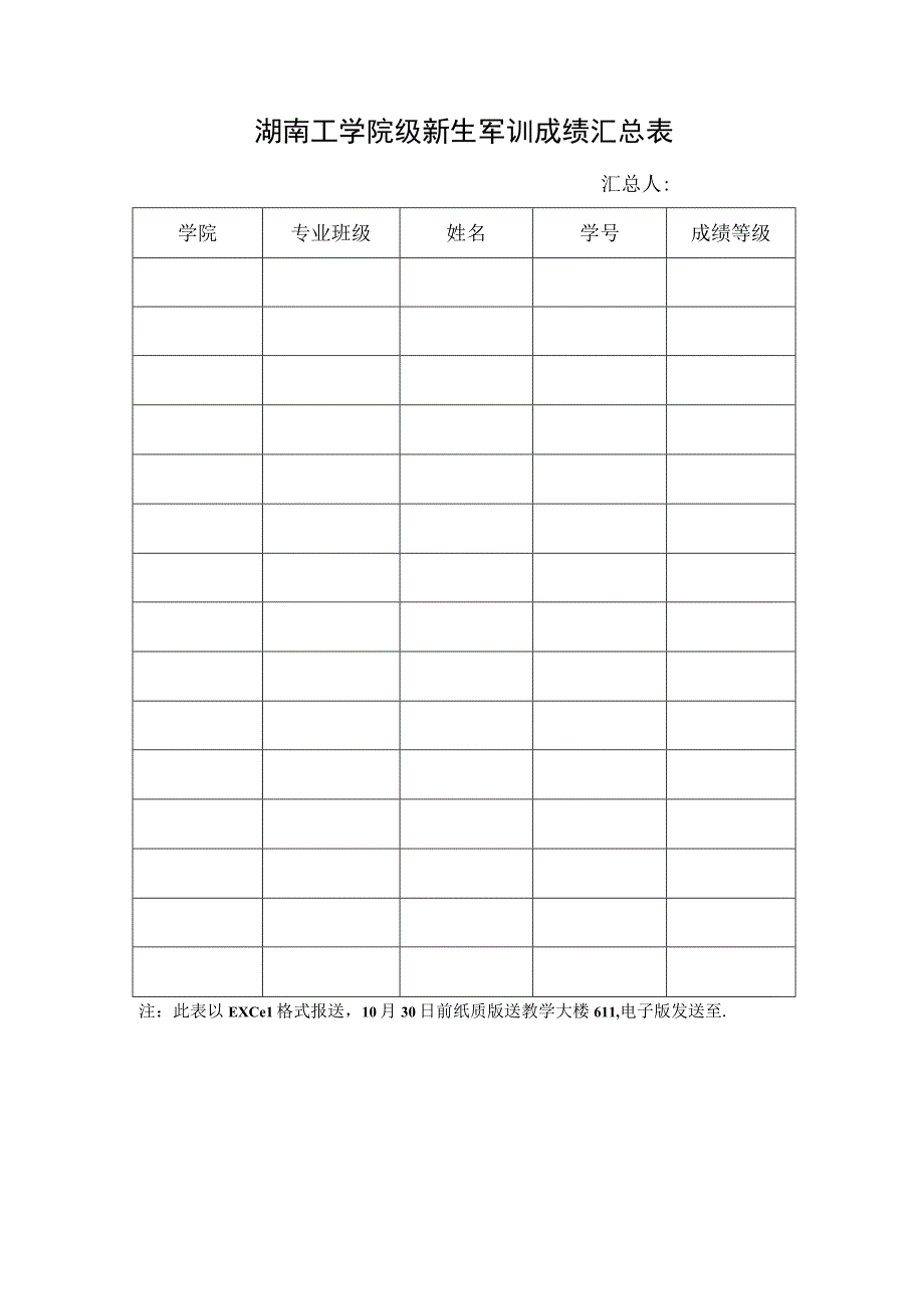 湖南工学院级学生军训考核鉴定表.docx_第3页