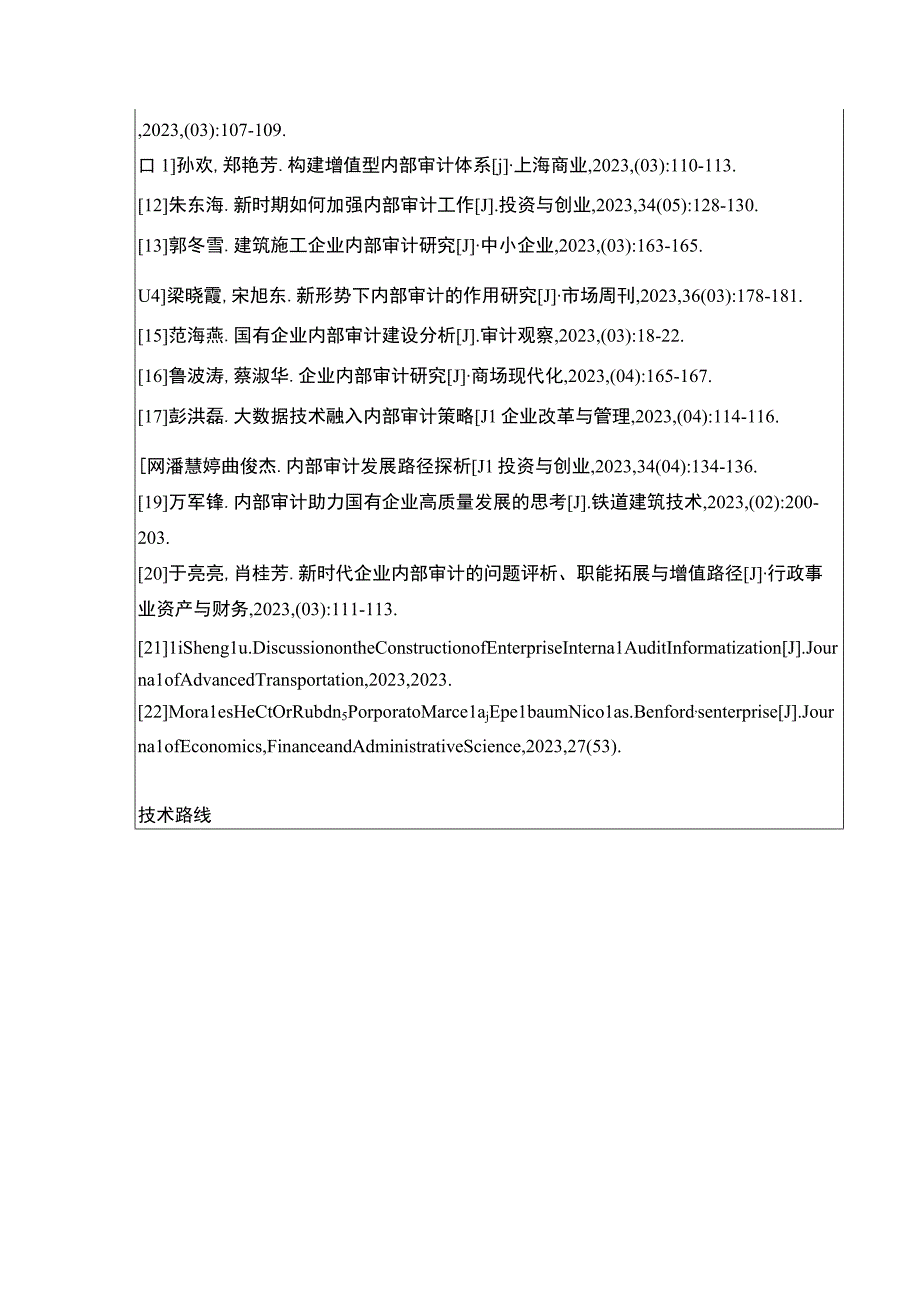 明珠公司内部审计存在的问题案例分析开题报告文献综述含提纲.docx_第3页