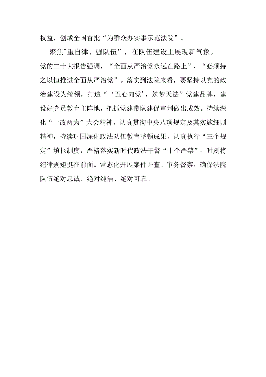 法院院长在中心组理论学习上的研讨发言：踔厉奋发正当时 笃行不怠勇争先.docx_第3页