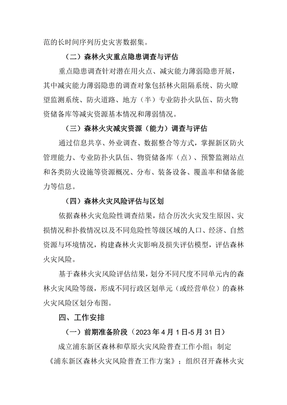 浦东新区森林火灾风险普查工作方案.docx_第3页