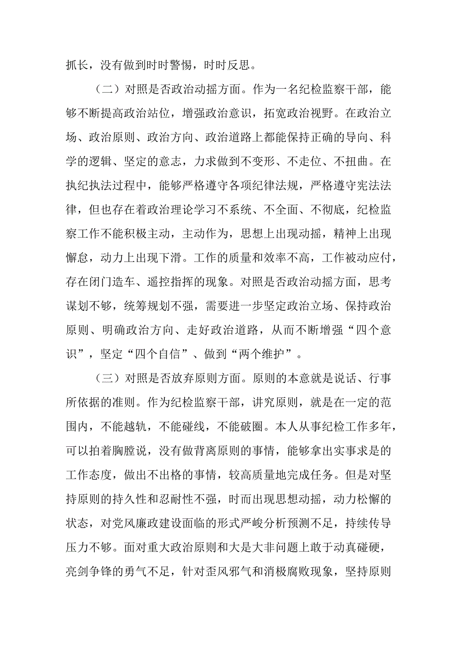 纪检监察干部队伍教育整顿工作推进会发言16篇.docx_第2页