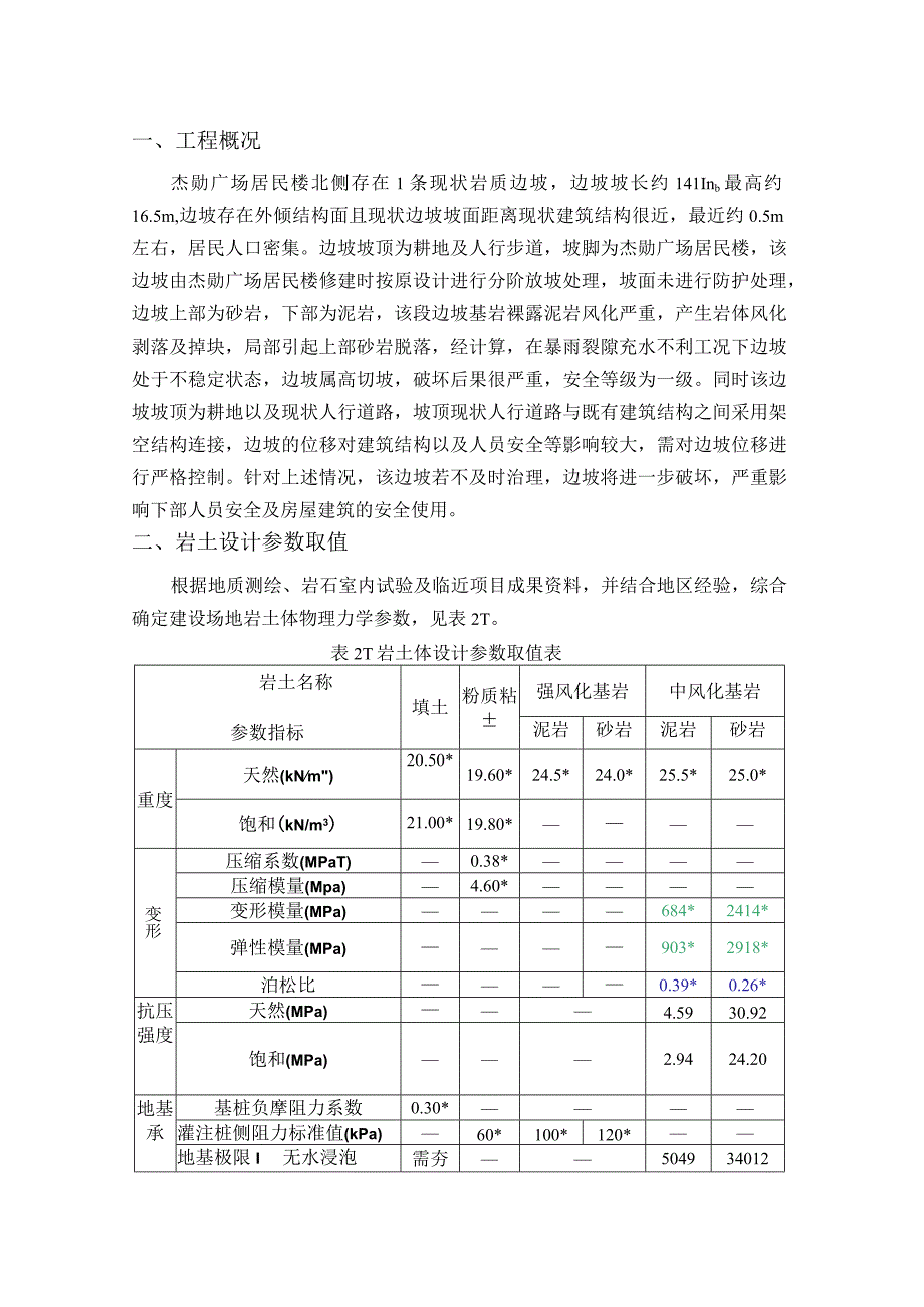 农村移民安置区房屋安全及人居环境综合整治工程边坡结构计算书.docx_第2页