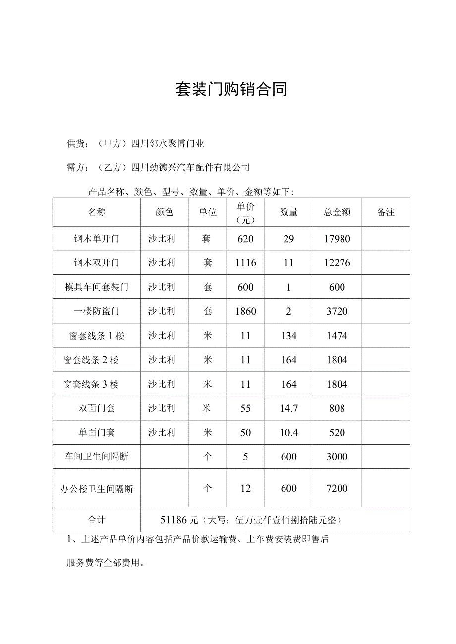 套装门购销合同.docx_第1页